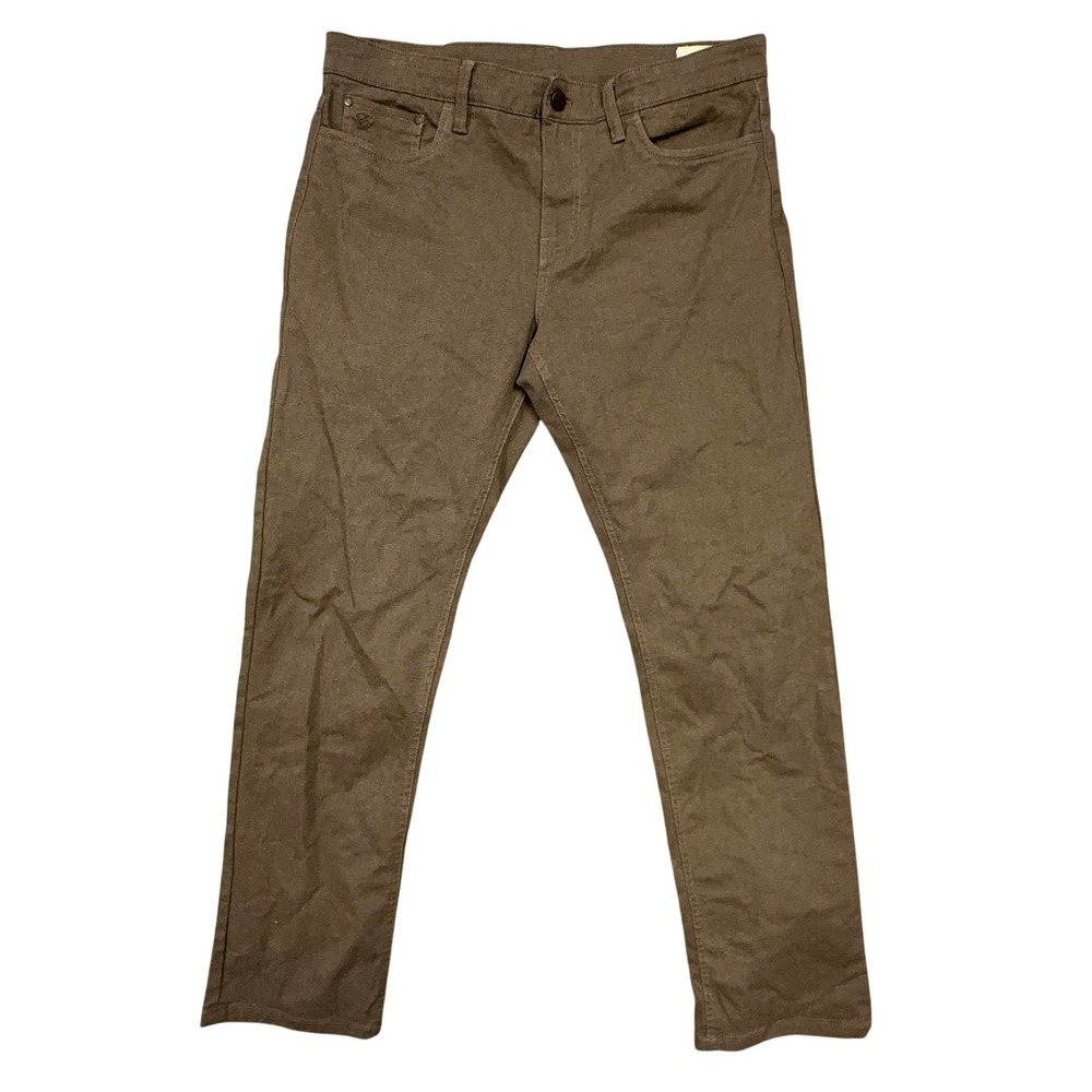 English Laundry Jeans Mens 34x32 Brown Straight Leg Stretch Denim Casual Pants